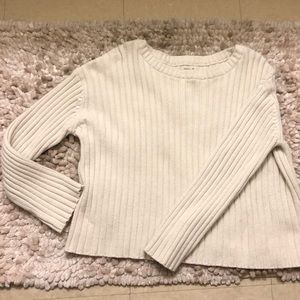 Urban Outfitters Cropped Ribbed Sweater